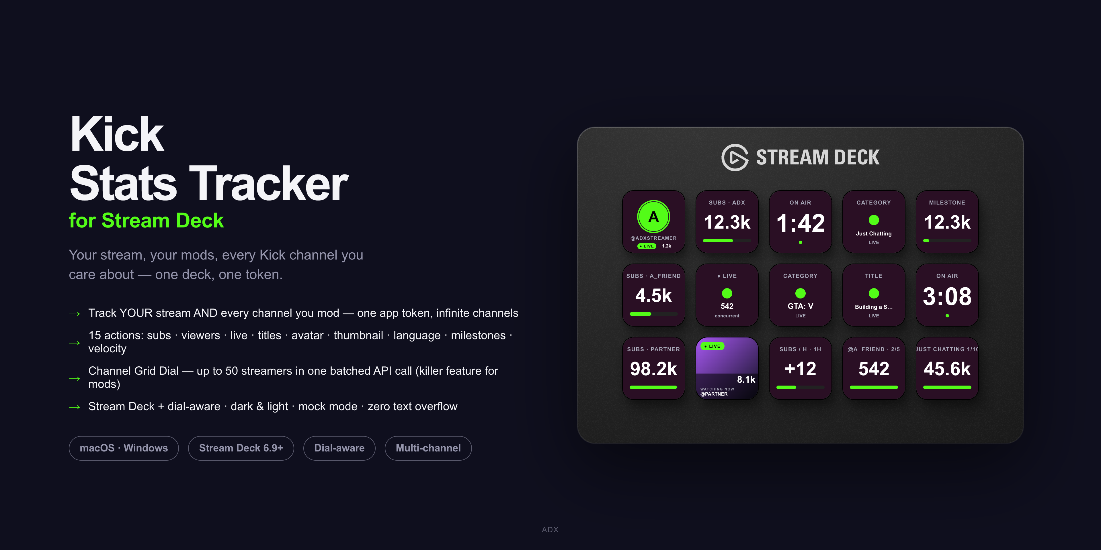 Kick Stats Tracker preview